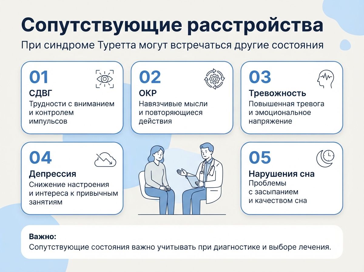 Лечение синдрома Туретта в городе Борзя инфографика