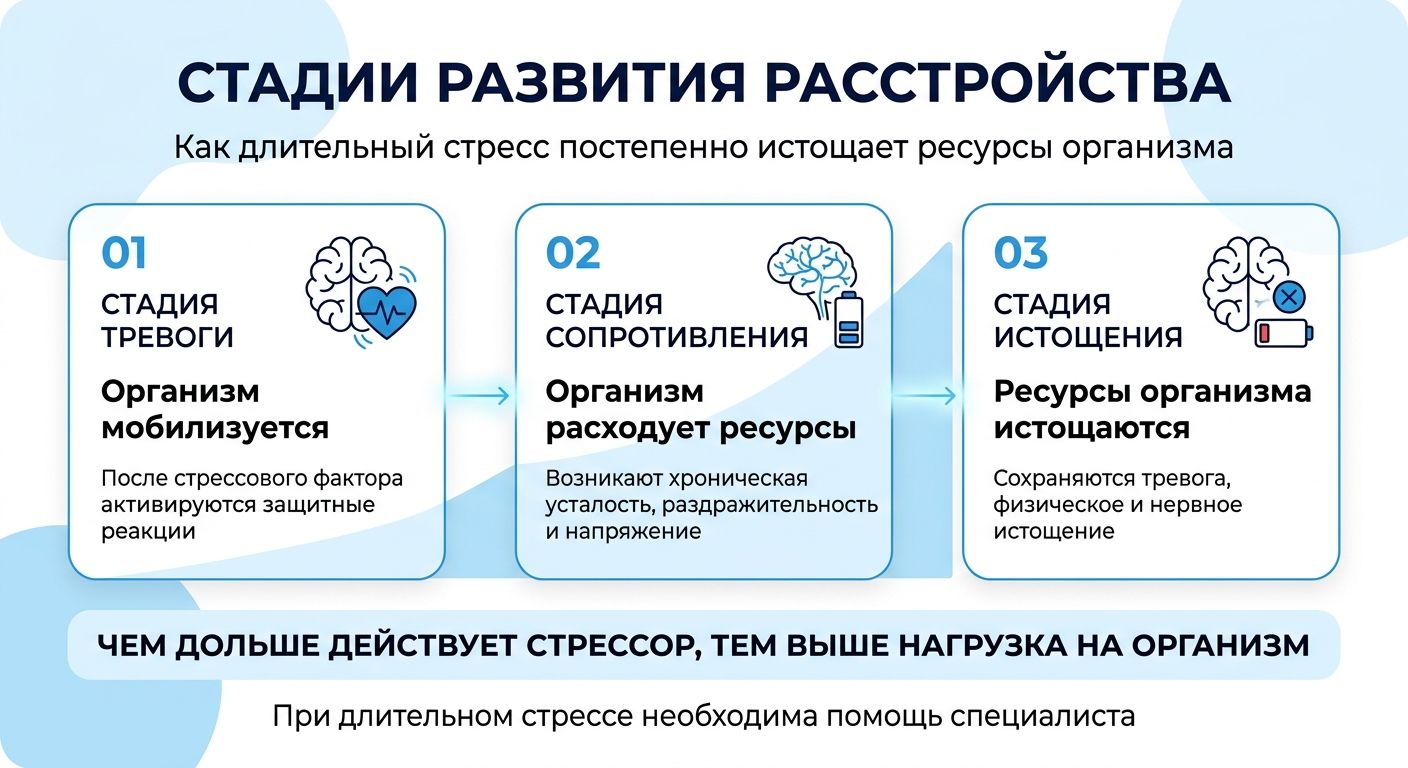 Лечение стресса в городе Борзя инфографика